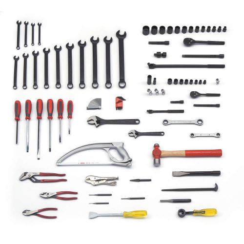 Proto jts-0089rr railroad tool set, machinst, sae, 89-pieces free shipping *1ae* for sale