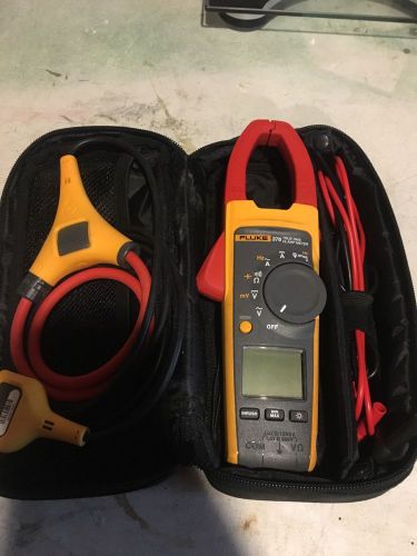 Fluke 376 True RMS AC/DC Clamp Meter with iFlex Current Clamp In Case!