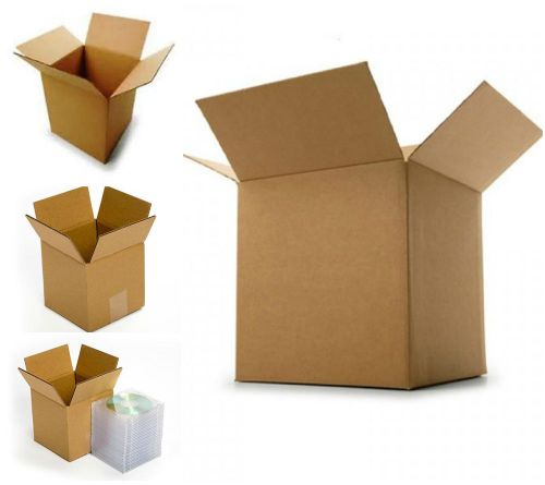 Pack Of 25 Cardboard Boxes For Shipping Moving Packing Standard Cube 6X6X6