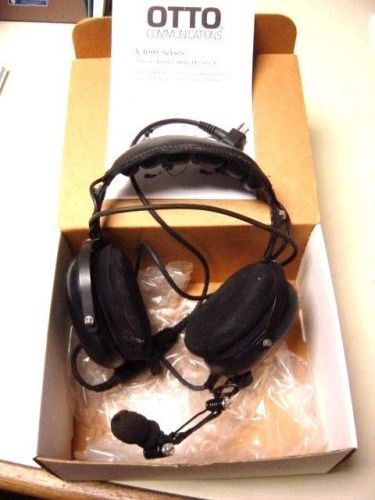 OTTO COMMUNICATIONS V4000 series Noise Attenuating Headset for two way radio