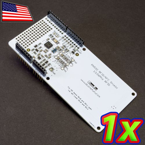 13.56 MHz RFID NFC Reader Shield for Arduino using PN532 IC with RFID Card
