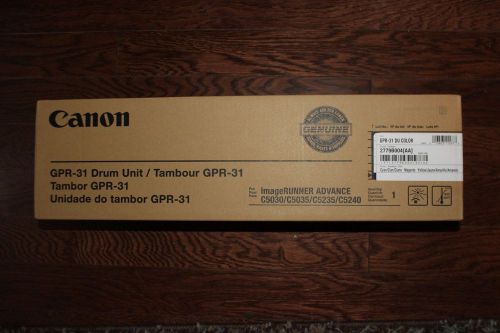 Genuine Drum Unit Canon GPR 31 GPR-31 Color 2779b004 aa 5030 5035 5235 5240