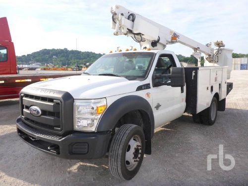 2011 Ford F450 Bucket Truck.. Selling At RB Auction On April 26 In Edmonton, AB