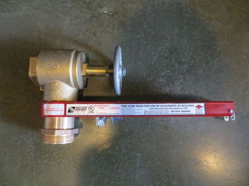 Fire hose rack dixon powhatan rising stem valve steel pin free shipping for sale