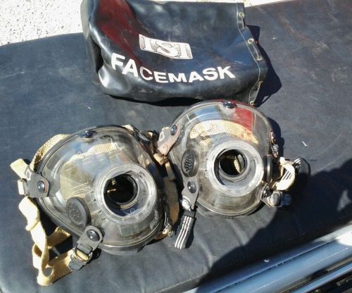 2 Scott Facemasks &amp; ISI Carry Bag.
