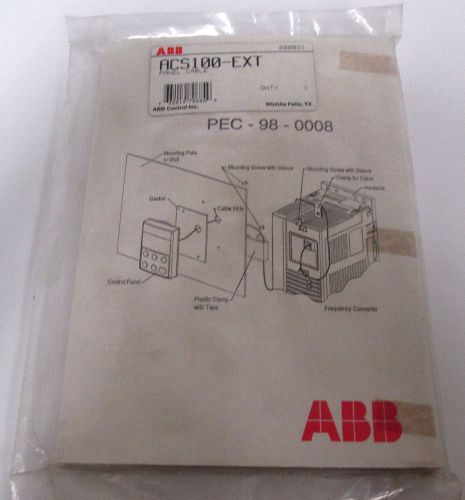 ABB ACS100-EXT Set Control Panel Extension Cable