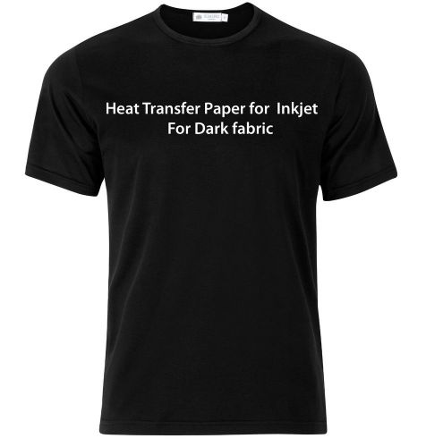Heat Transfer Paper for Inkjet For Dark fabric 5 Sheets A4 size 11&#034;x  8&#034;