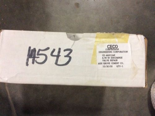 CECO Compressor Engineering CE-A60C2AE 6.78&#034;IR Discharge Valve