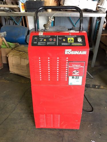 Robinair 17500B Portable Refrigerant Recovery &amp; Recycling Station R12/22/500/502