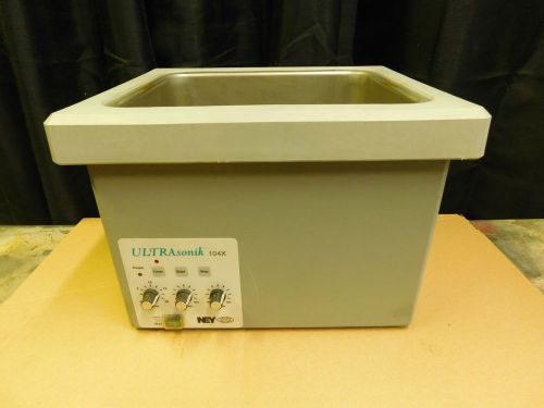 Ultrasonic Cleaner Ney Ultrasonik 1 Gal. Model 104x Bench Model W/Timer &amp;Heater