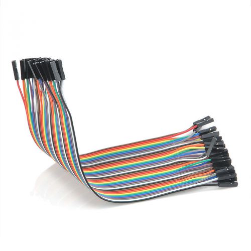 40x 20cm 2.54mm Female to Male Dupont jumper wire cable for Arduino Breadboard