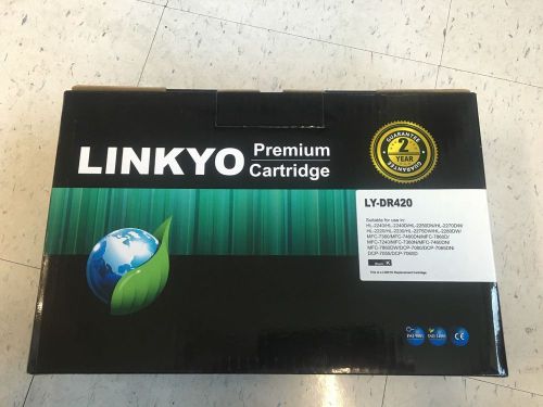 LINKYO Replacement Drum Unit for Brother DR420 (Black)