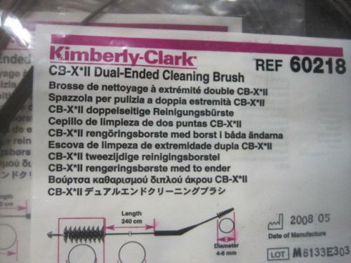 Lot of 7 NIB Kimberly-Clark 60218 CB-X*II Dual-Ended Cleaning Brush