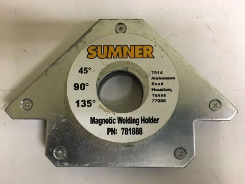 Sumner 781888 Large Angle Magnetic Welding Fixture