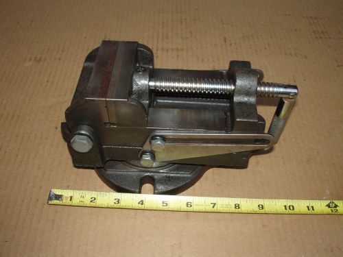 TILTING AND SWIVELING ANGLE MACHINIST VISE DRILL PRESS MILLING 3-1/2 JAWS NICE