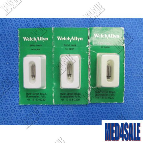 Lot of 3 Welch Allyn 04700 Replacement Bulbs