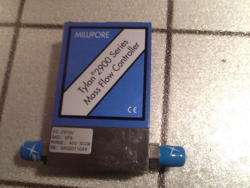 Millipore FC-2910V Mass Flow Controller 400 Sccm SF6 Used