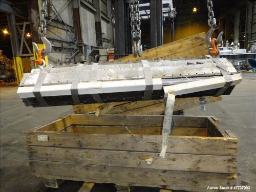 Used- edi extrusion dies 64&#034; wide ultraflex fast gap extrusion die, model uhrc-2 for sale