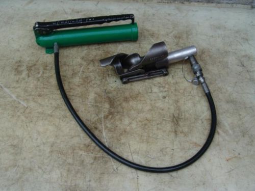 GREENLEE 800 HYDRAULIC CABLE BENDER WITH 767 PUMP