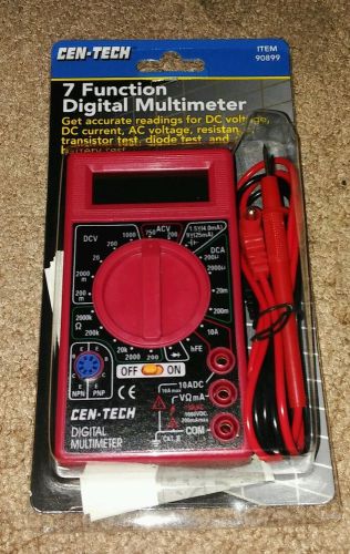 NEW 7 Function Digital Multimeter DC AC Multi-Tester Voltmeter OHM VOLT Meter