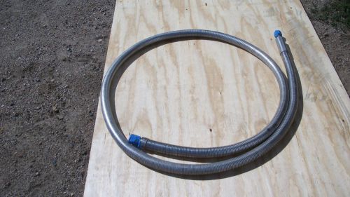 Cryogenic Stainless Steel 1&#039;&#039; ID Transfer Hoses Flex-Pression LTD some  spec tag