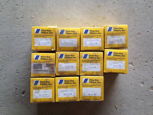 FLOW EZY  P5-3/4-100 FILTER LOT OF 10 + 1 other