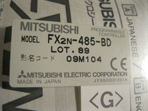 FX2N-485-BD  FX2N485BD MITSUBISHI RS485/422 COMMUNICATION BOARD
