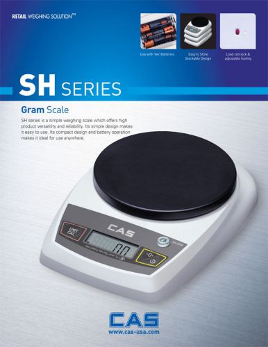 CAS Scale SH-5000 (5000 x 2 g)---SH5000
