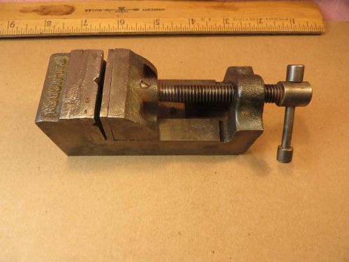 Vintage palmgren drill press vise - 1.5&#034; wide, 1.5&#034; jaw opening - old usa tools for sale