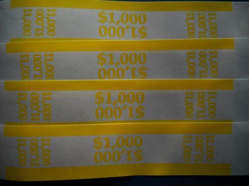 100 currency straps bands USA $10 bills