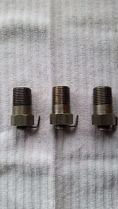 Cooper crouse hinds ecd11 1/2&#034;  stainless drain fitting new-  lot of 3 for sale