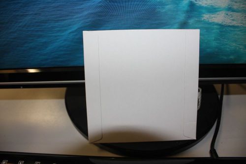 (500 Ct.) White cardboard CD/DVD sleeve