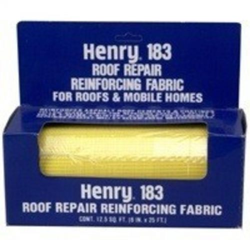 Yellow Fabric 6X25 Henry Roof Repair Accessories HE183196 Yellow 081725183971