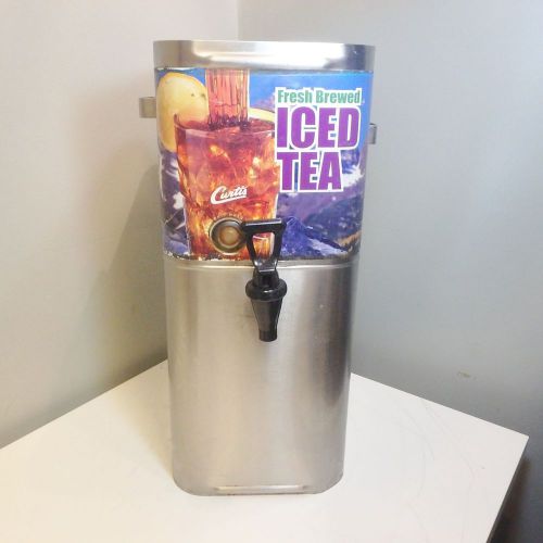 Sara lee ice tea dispenser 3 gallon no lid for sale