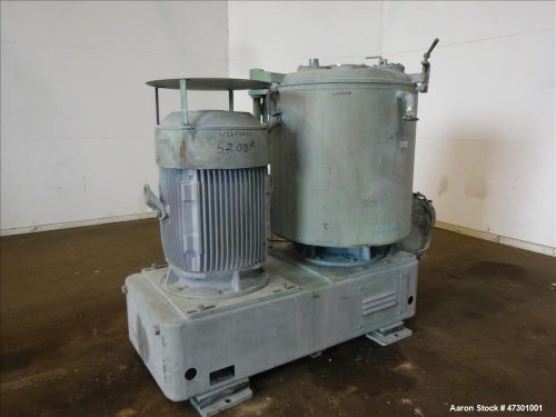 Used- henschel fm series high intensity mixer, model fm-600c, stainless steel. 6 for sale