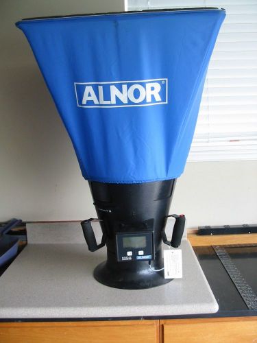Alnor Loflow Balometer model 6200 and 24” hood both nylon cases