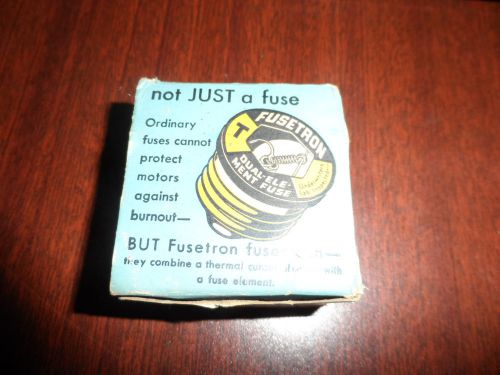 Fusetron Dual Element Fuses Lot Of 4 T6 1 1/4 Amp New! Made in USA!