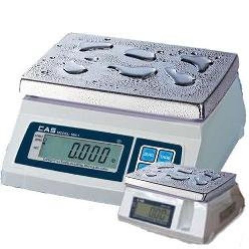 Cas sw-50w water protected economy scale, lb/oz/kg/g switchable, 50 x 0.02 lbs, for sale