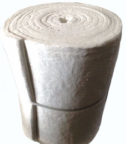 1in Ceramic Fiber Blanket 2&#039; FT X 25&#039;  FT X 1&#034; IN Roll NEW (HF11)