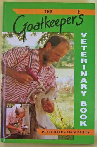 THE GOATKEEPER&#039;S VETERINARY BOOK  MANUAL FROM THE UK