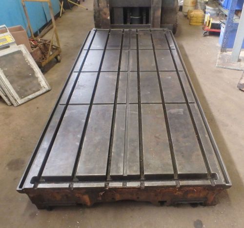 117&#034; x 52&#034;x 10&#034; steel welding t-slot table cast iron layout plate weld fixture for sale