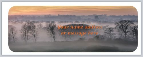 30 Personalized Return Address Labels Scenic View Buy 3 get 1 free (bo780)