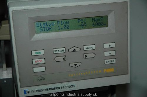 Thermo Separation Products Spectra System Model P4000 Quaternary Gradient Pump