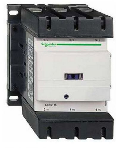 Schneider electric tesys lc1 3 pole contactor, 115 a, 120 v ac co - new in box for sale