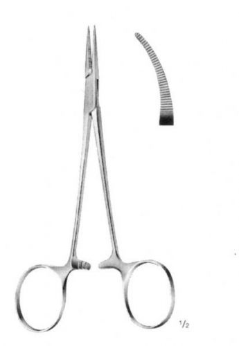 MICRO -HALSTEAD FORCEPS CVD 12.5CM/5&#034; MEDICAL SURGICAL INSTRUMENTS