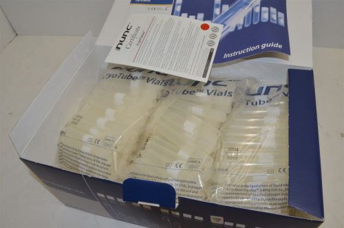 300pc Thermo Nunc 4.5ml round Biobanking and Cell Culture cryotube vials 363452