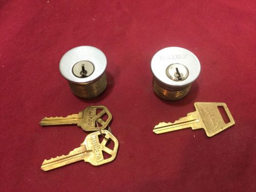 US Lock &amp; Unknown Brand Mortise Cylinders, Set of 2 - Locksmith