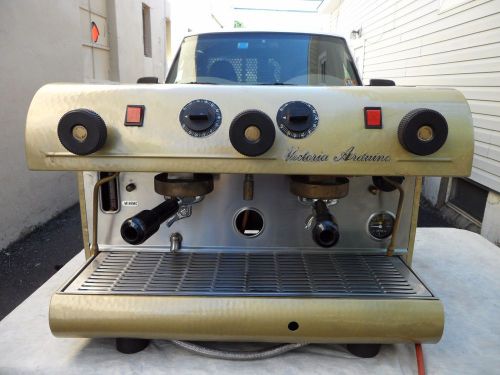 Victoria arduino vintage 2 group espresso machine great machine!!! runs strong! for sale