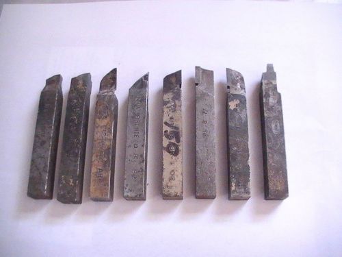Carbide  Lathe Tool Cutter Bits, 8 PS, 1/2 inch square