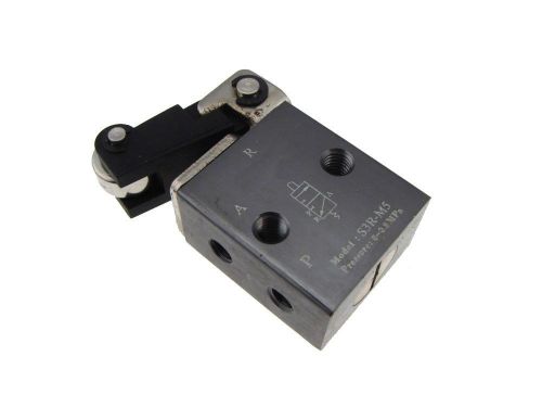 Limit switch pneumatic mechanical valve - 3/2 way - m5 screw thread for sale